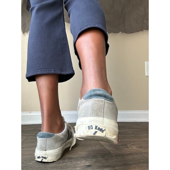 Navy and Grey Suede Pro Keds Size 7.5 - Picture 4 of 10
